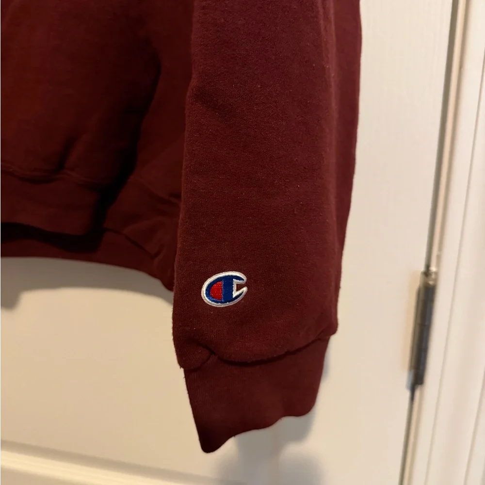 Champion Maroon Harvard Hoodie - Picture 2 of 4